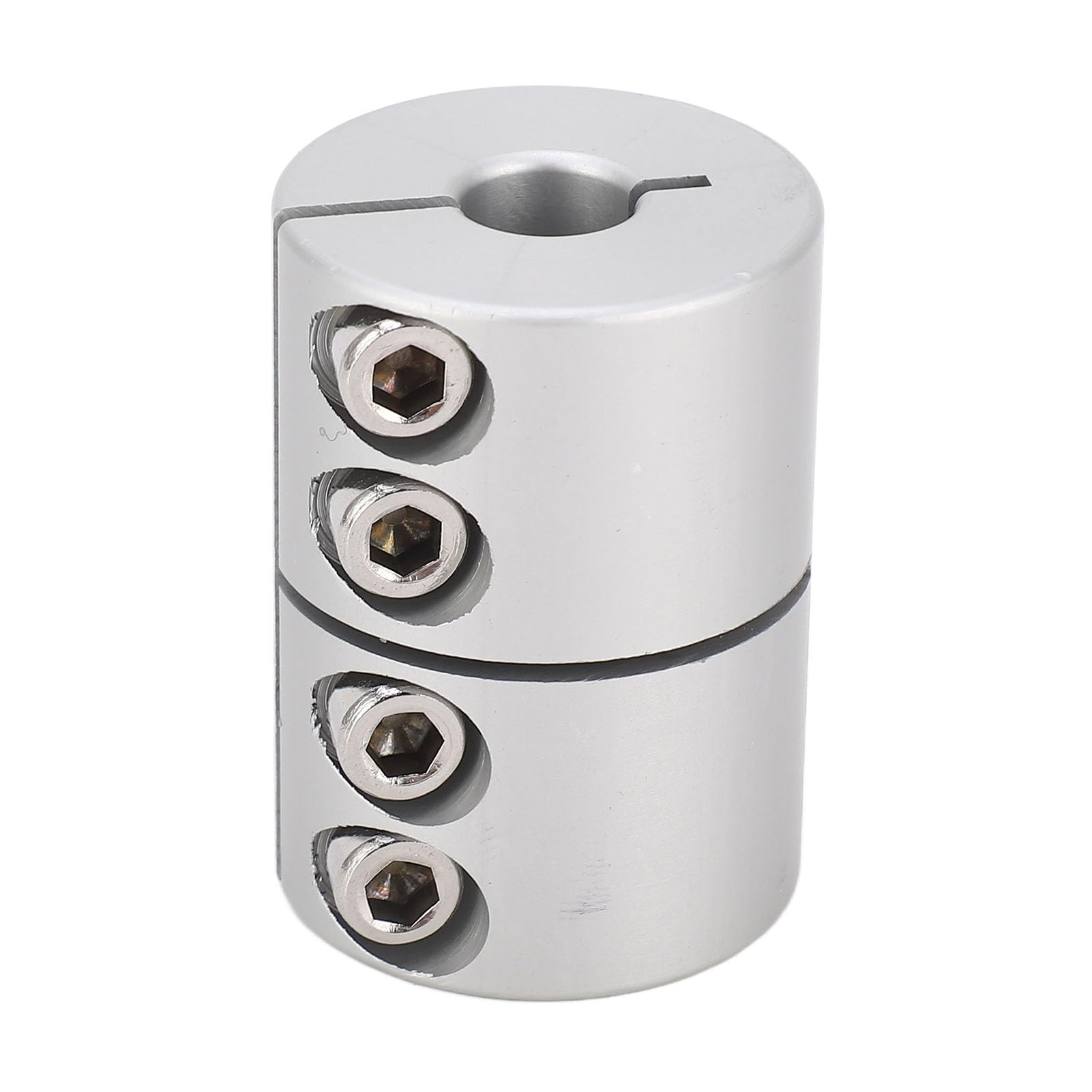 Shaft Coupler Connector, Rigid Coupling Set Screw Stainless Steel Shaft Coupling Motor Connector D32L45 Motor Damping Connector for Stepper Motors 3D Printers
