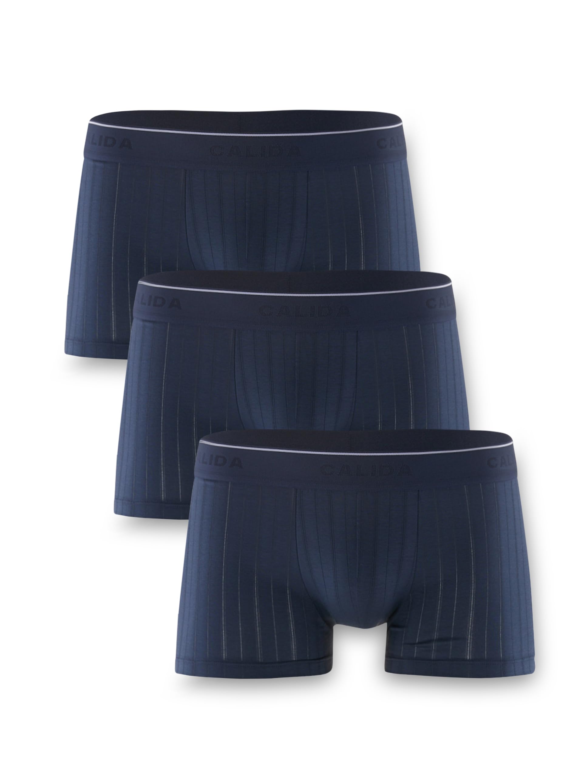 CALIDA Pure & Style Boxershorts Herren | im 3er-Pack, Nadelzug, atmungsaktiv, schnelltrocknend & geruchshemmend