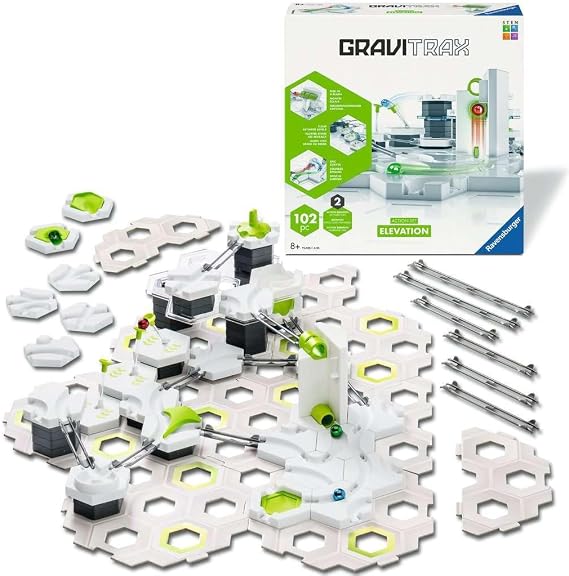 Ravensburger GraviTrax Elevation 12020011 Action Rich GraviTrax Starter Set for Your Marble Run and Construction Toy from 8 Years