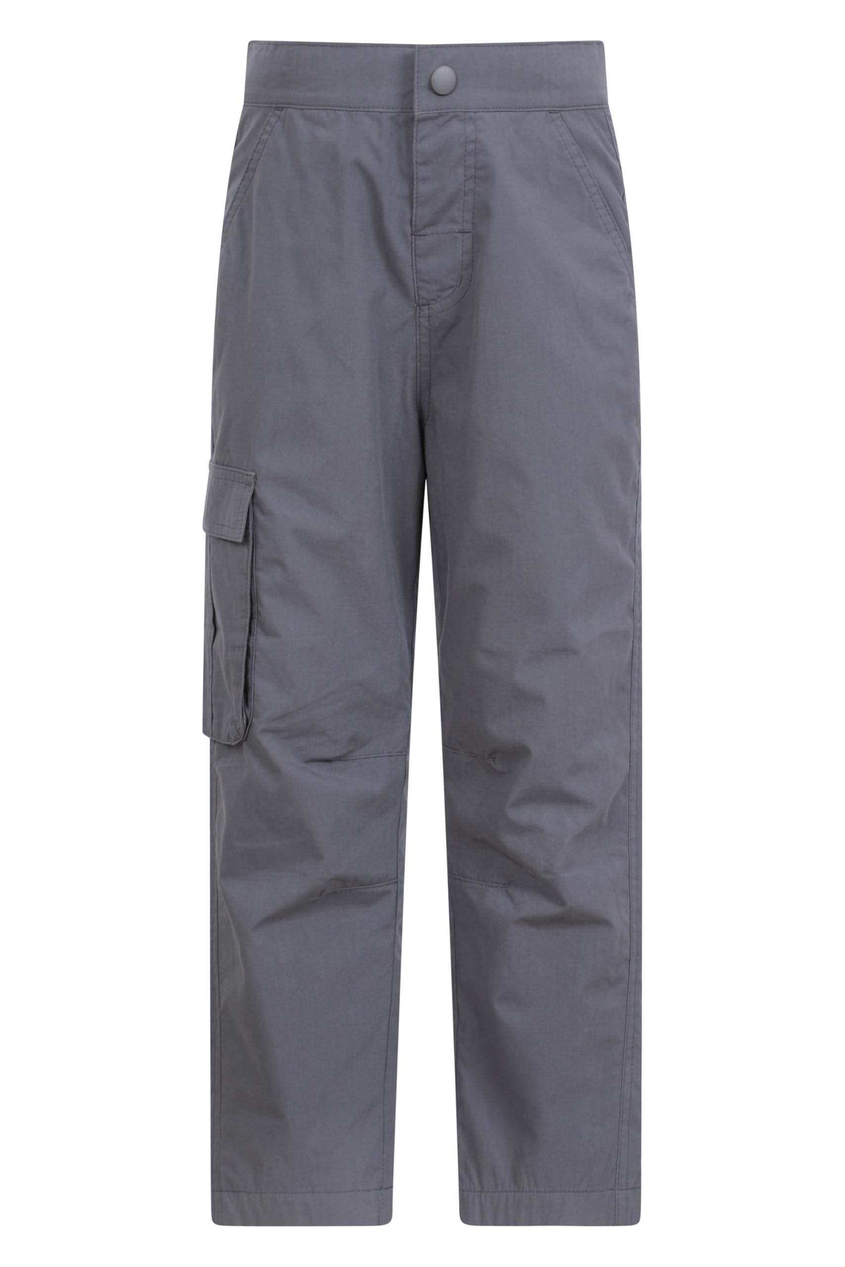 Mountain Warehouse Dark Grey Trek Youth Trousers – Quick Drying Children's Pants, 4 Pockets, Shrink & Fade Resistant Kids Trousers – Ideal For Travelling Cold Weather Kids Size 3-4 Years