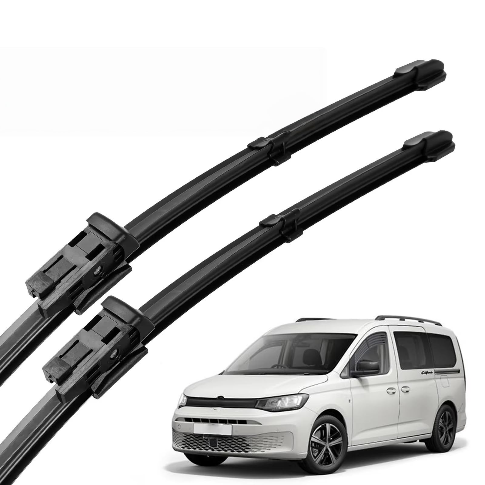 PAPEP Windscreen Wiper Blades for VW Caddy SB 2020-2026 28"+16", Front Replacement Wipers OEM Quality Water Repellent Rubber Automotive Windshield