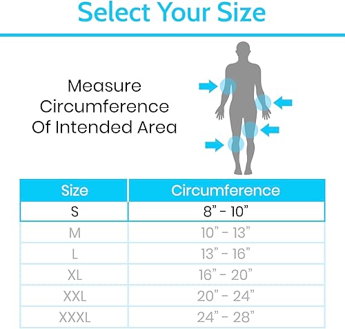 Miniatura 6 de Arctic Flex Manga de hielo para rodilla, codo, brazo, paquete de congelación caliente y frío para aliviar el dolor de tenis, tendinitis, soporte de