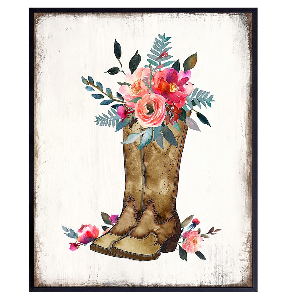 Country Wall Art & Decor Western Room Decor Poster