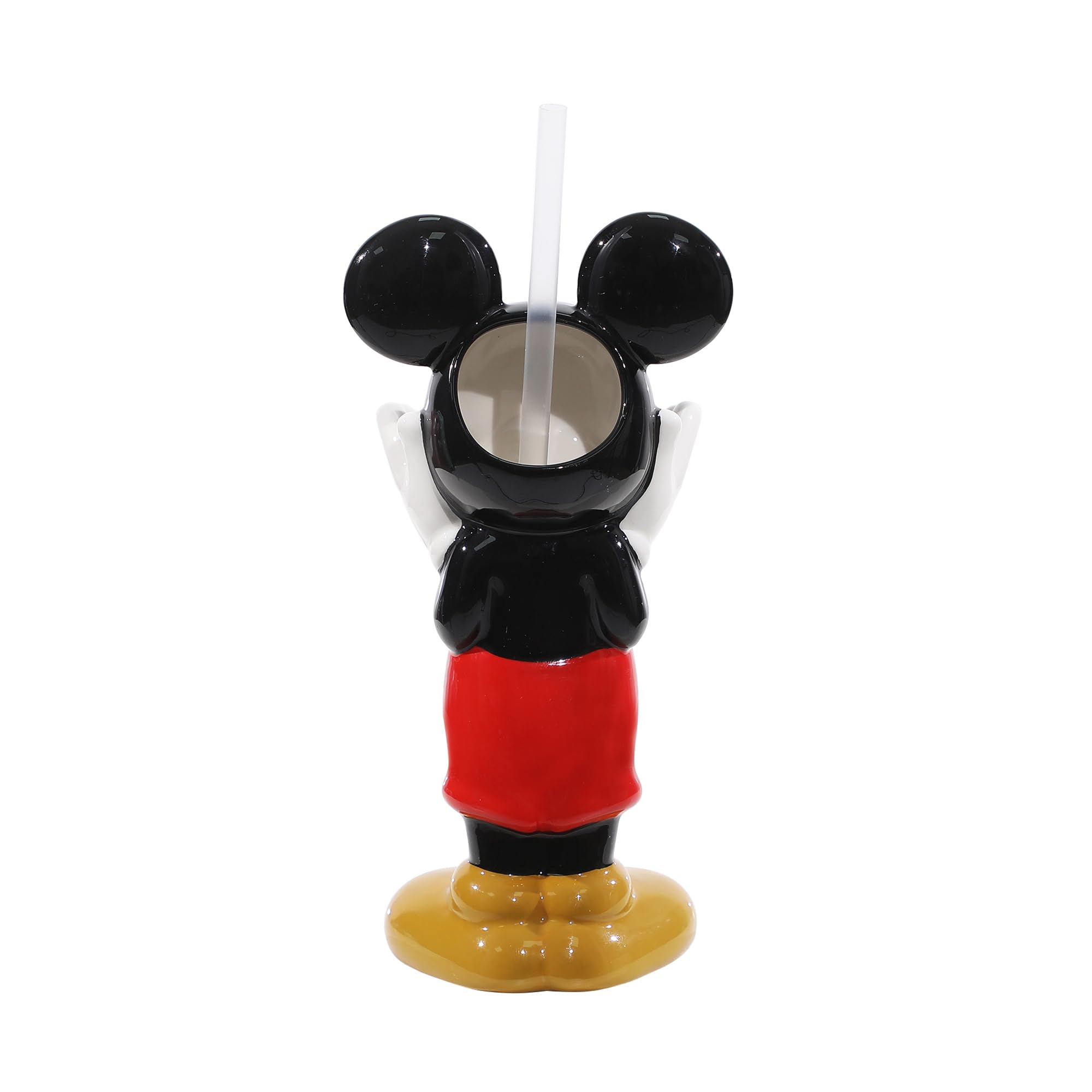 Amazon.com | Bioworld Disney Mickey Mouse 6 Oz Sculpted Ceramic