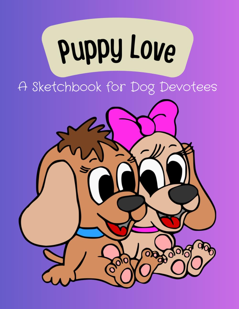 Independently published Puppy Love: A Sketchbook for Dog Lovers, Drawing Pad for Kids Age 4-8 Year Old Boys and Girls with Large Size of 8.5x11 with 110 Pages