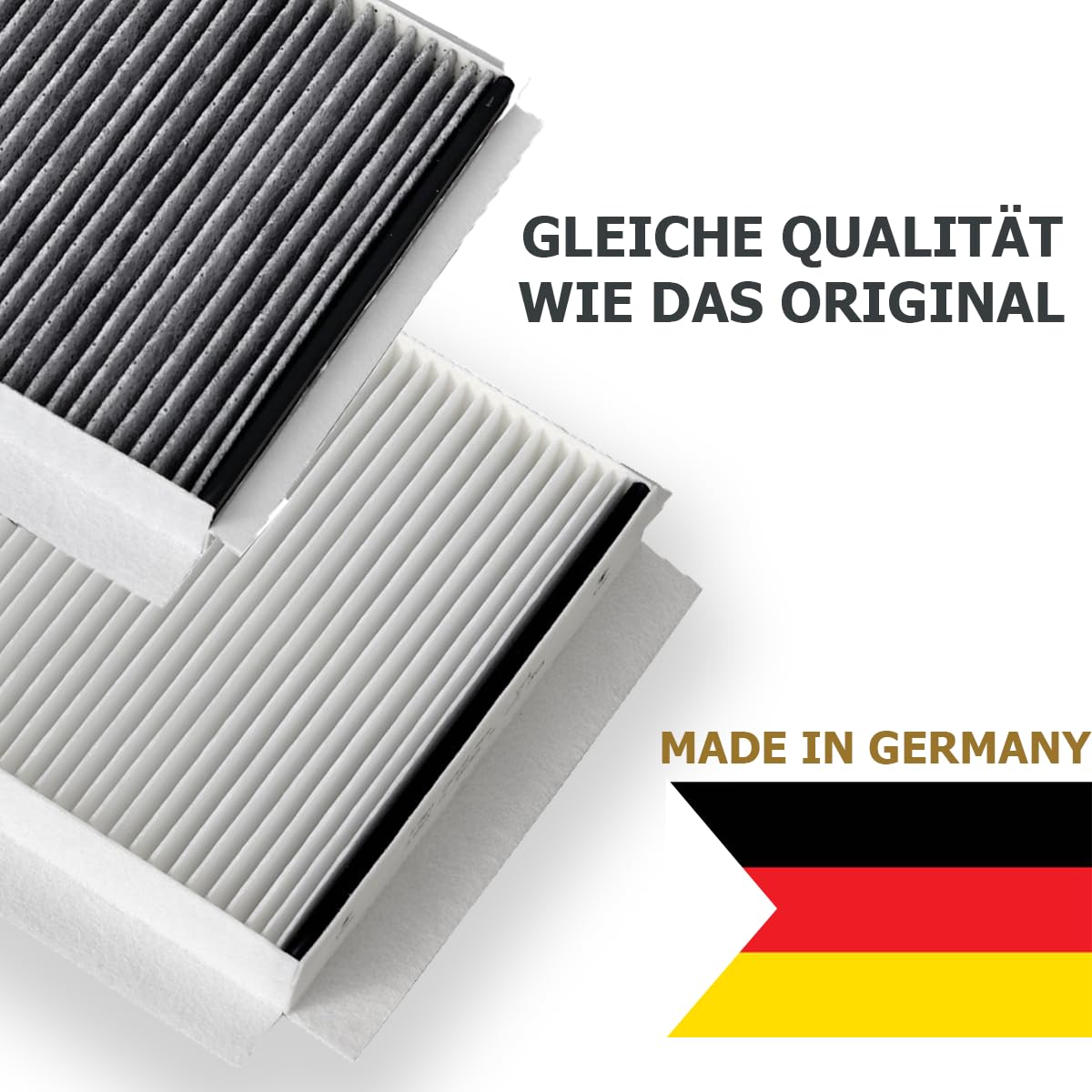 Tops Filtro ai carboni attivi per Zehnder Comfoair q350 | 1 set di filtri per polline G4 + F7 | Sostituisce il filtro originale Zehnder