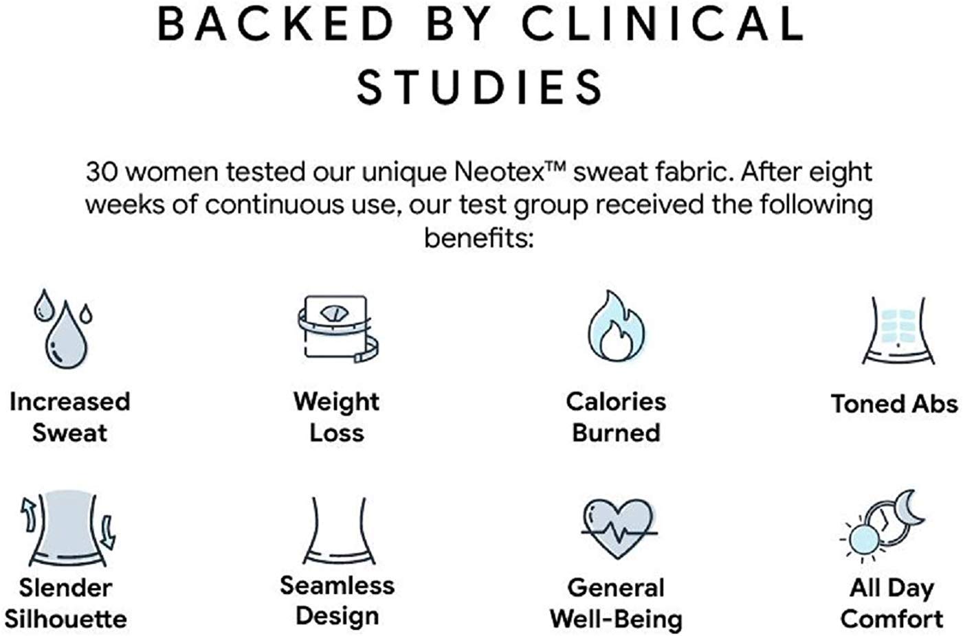 Fitolym Tummy Shaper for Women – Sweat Slim Belt Tummy Belt Shapewear for Belly | Body Shaper Fitness Belt for Stomach Exercise & Workout (Black)