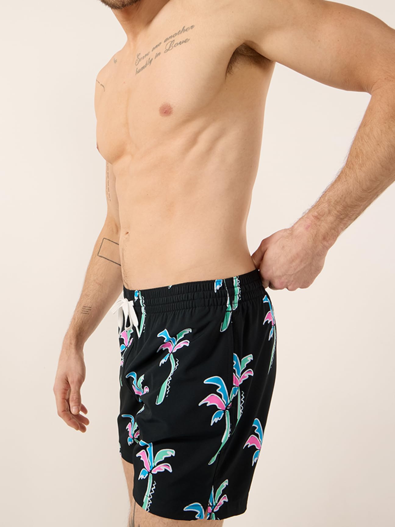 Chubbies Herren Badehose, Badeshorts, Stretch Board Shorts zum Schwimmen, 14 cm Schrittlänge