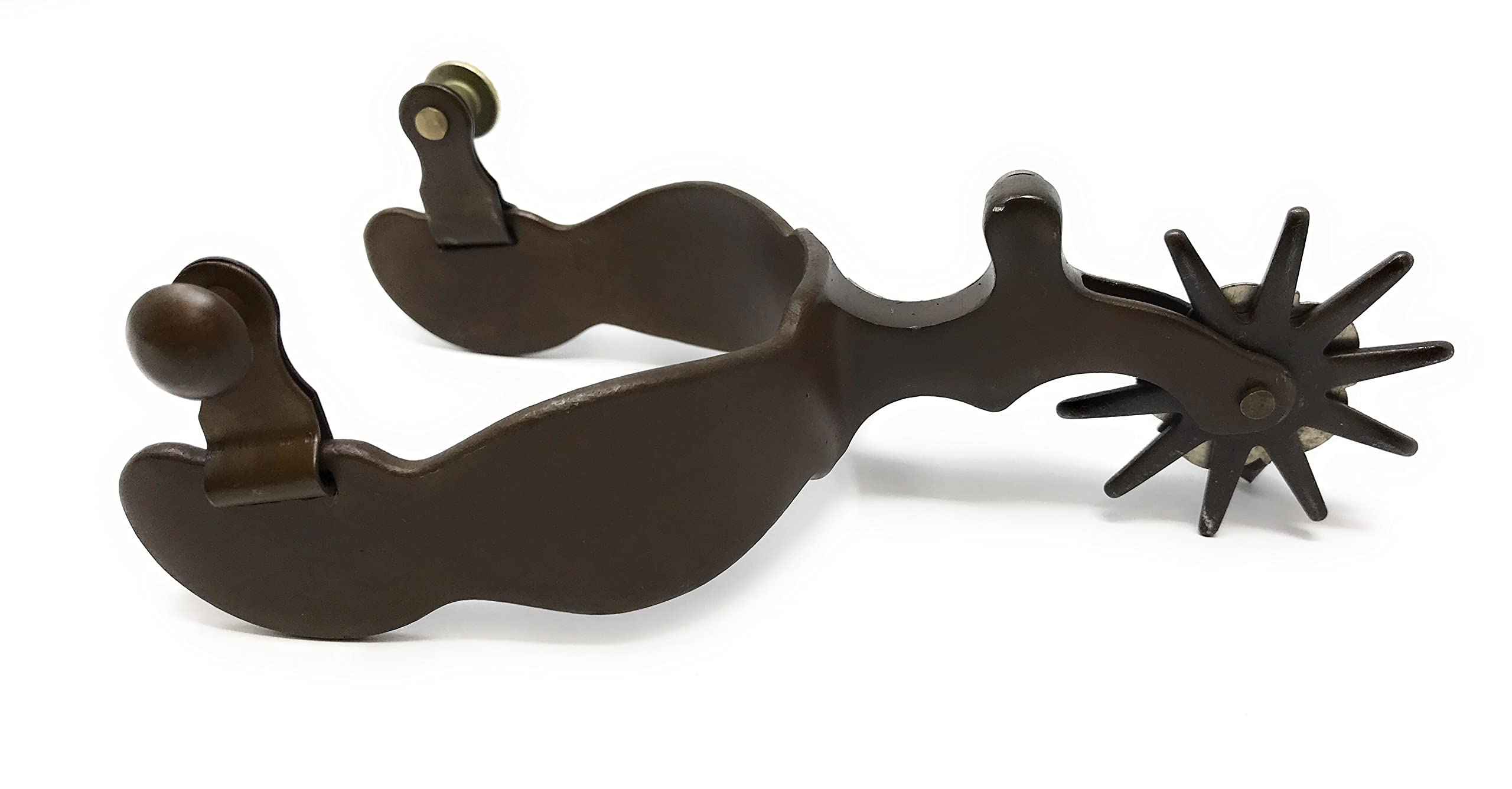 Roping Dummies Cheap AJ Tack Men's Antique Brown Team Roping Spurs ...