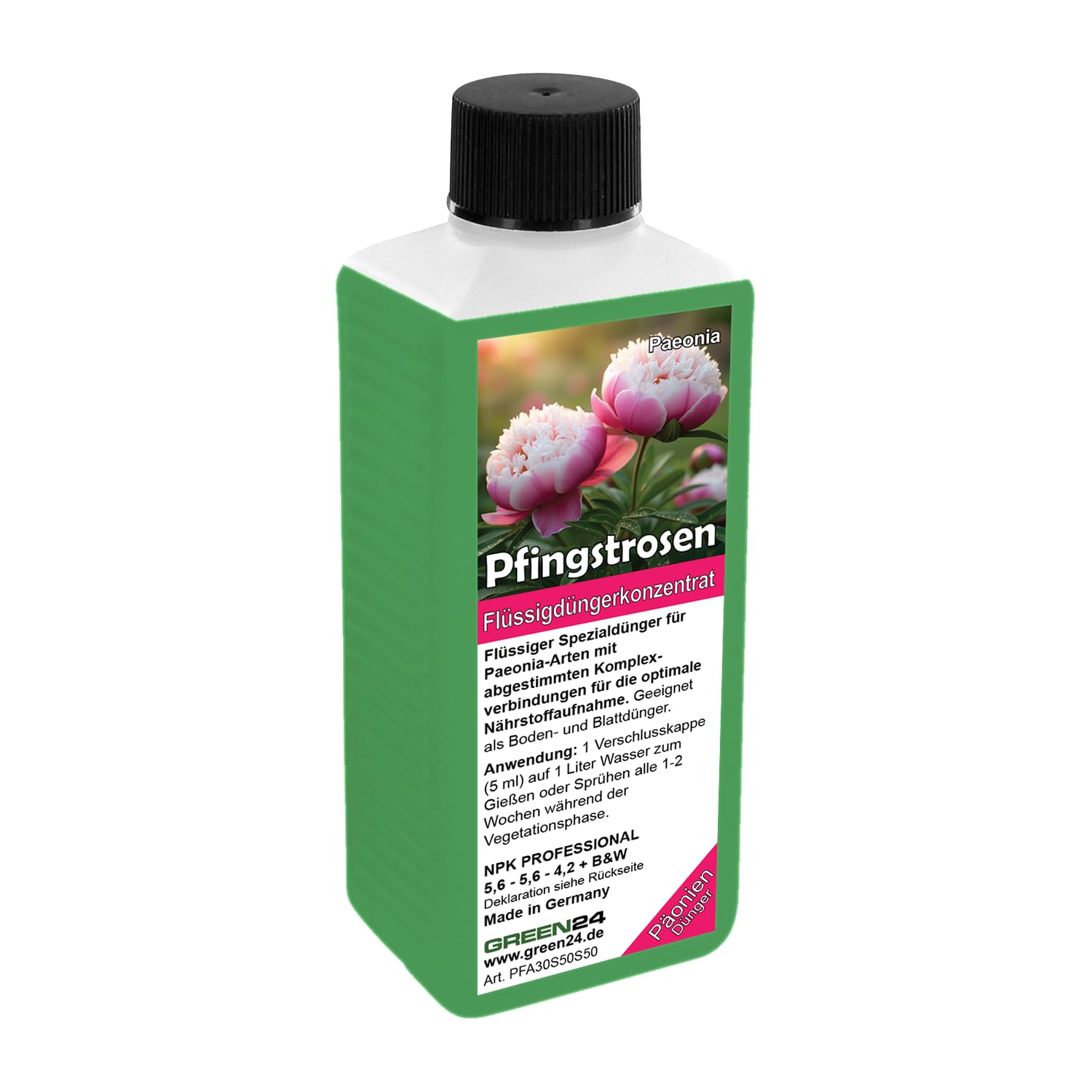Pfingstrosen-Dnger - Ponien Super-Konzentrat fr gesunde Pflanzen 250 ml  : Amazon.de: Garten