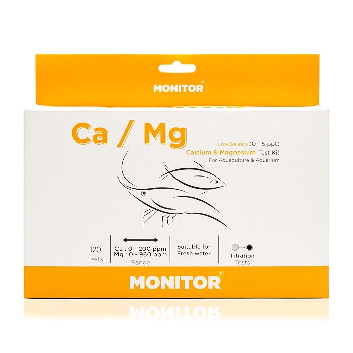 Buy Monitor Calcium/Magnesium Low Salinity (05 PPT) Test KIT (120