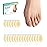 Welnove Gel Blister Bandages for Feet - 21ct Blister Cushion (Toe Pack) for Heel, Toe - Water-Resistant Hydrocolloid Bandages - Blister Pads for Prevention & Recovery