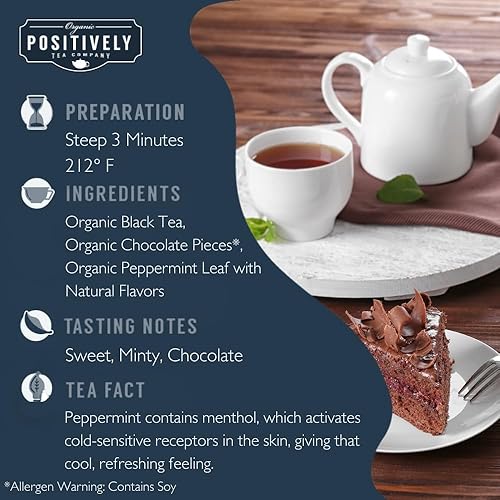 Vista 79 de Organic Positively Tea Company, Té negro Butterscotch, hoja suelta, 4 onzas