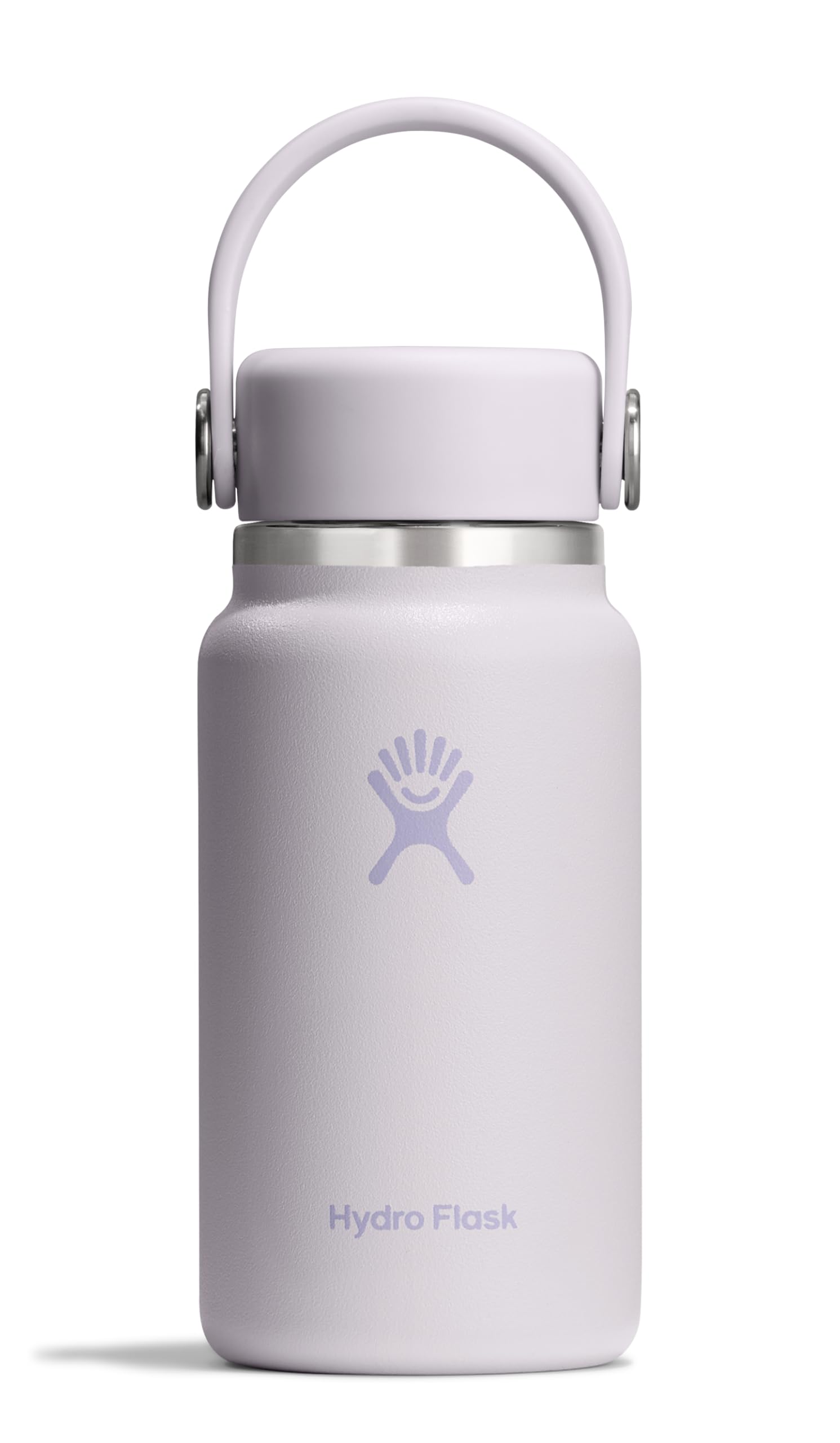 Hydro Flask Cloud Pink Micro Bottle - Insulated Mini Leak Proof Flask For Purse Or Pocket In 6.7 Oz