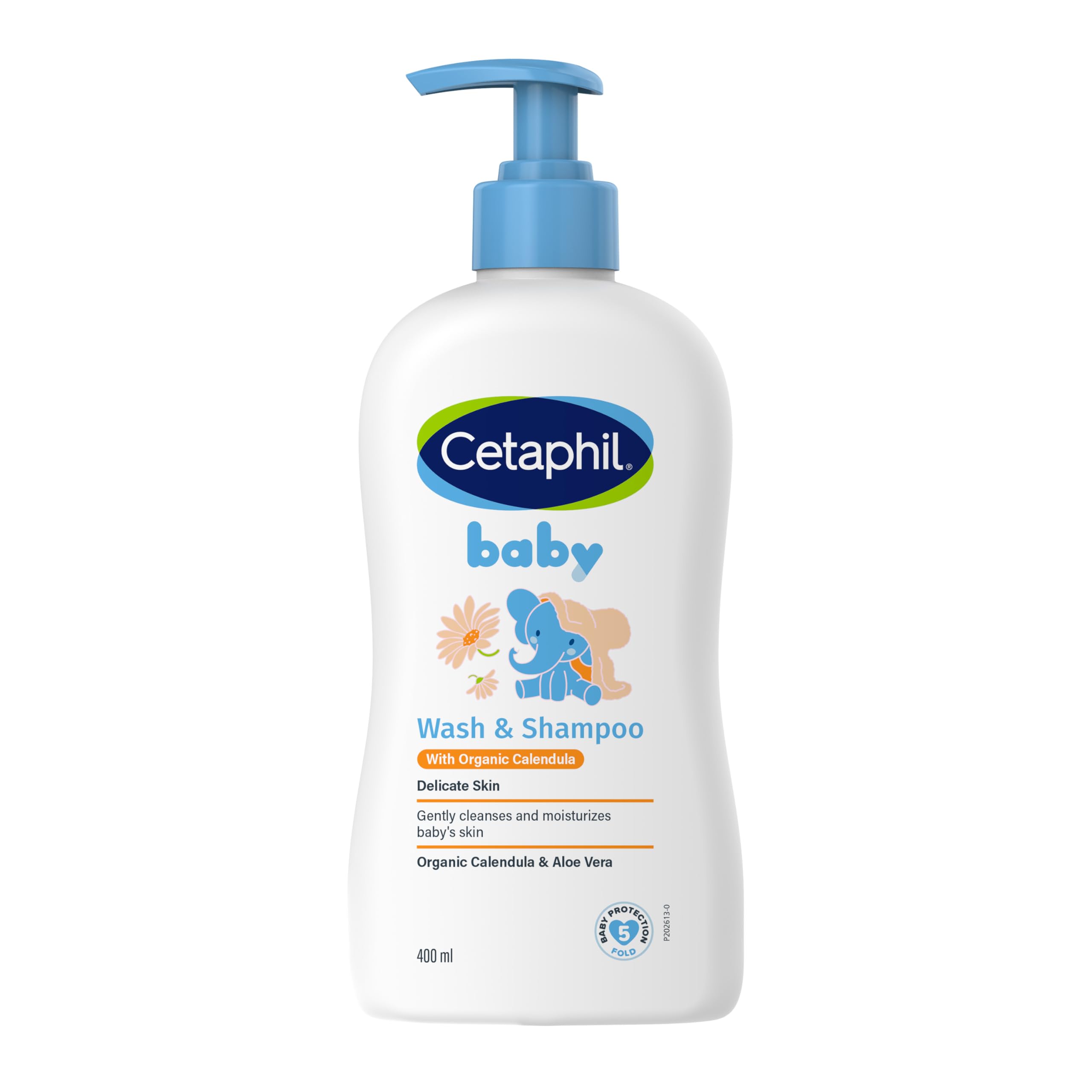 Baby Wash & Shampoo ,Tear Free, Paraben, Colorant and Mineral Oil Free, 13.5 Fl. Oz (Packaging May Vary)