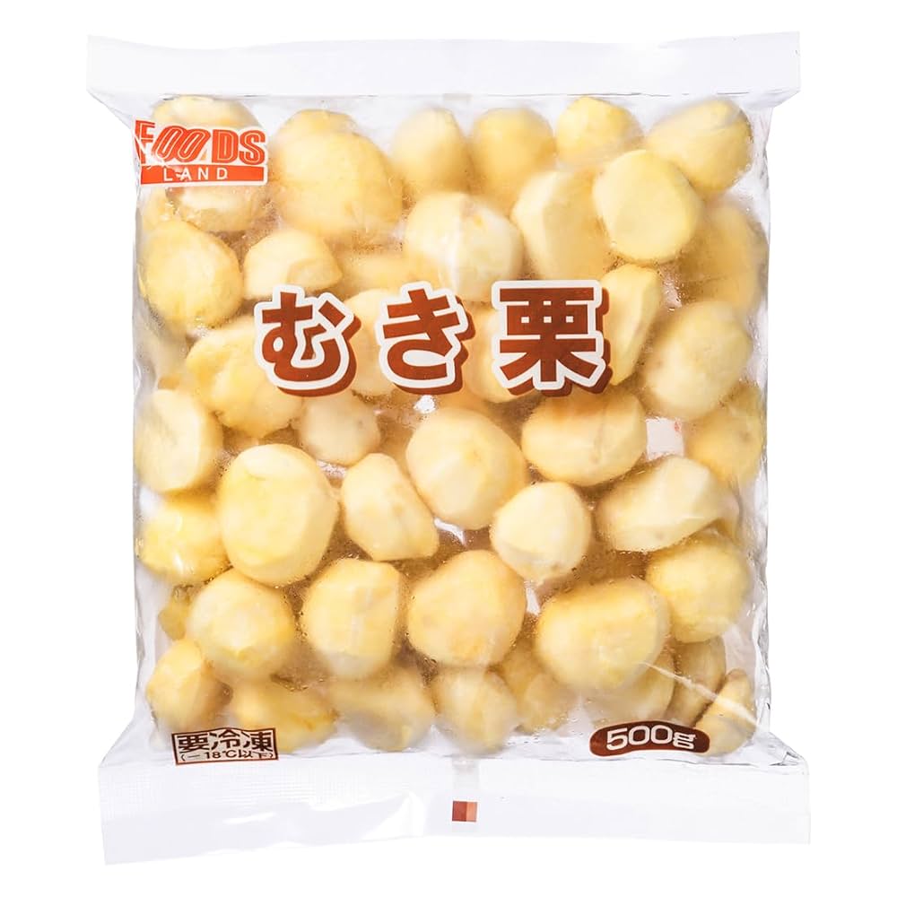 Amazon.co.jp: [冷凍]岩谷産業 むき栗 500g : 食品・飲料・お酒