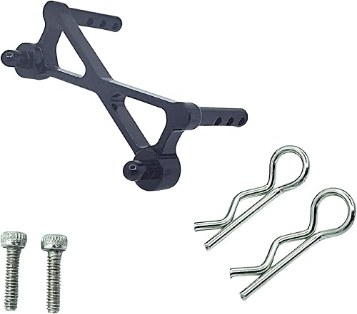 Soporte de carrocería de coche RC Poste de aleación de aluminio duradero para o 124 Axial SCX24 C10 RC accesorio de actualización de coche