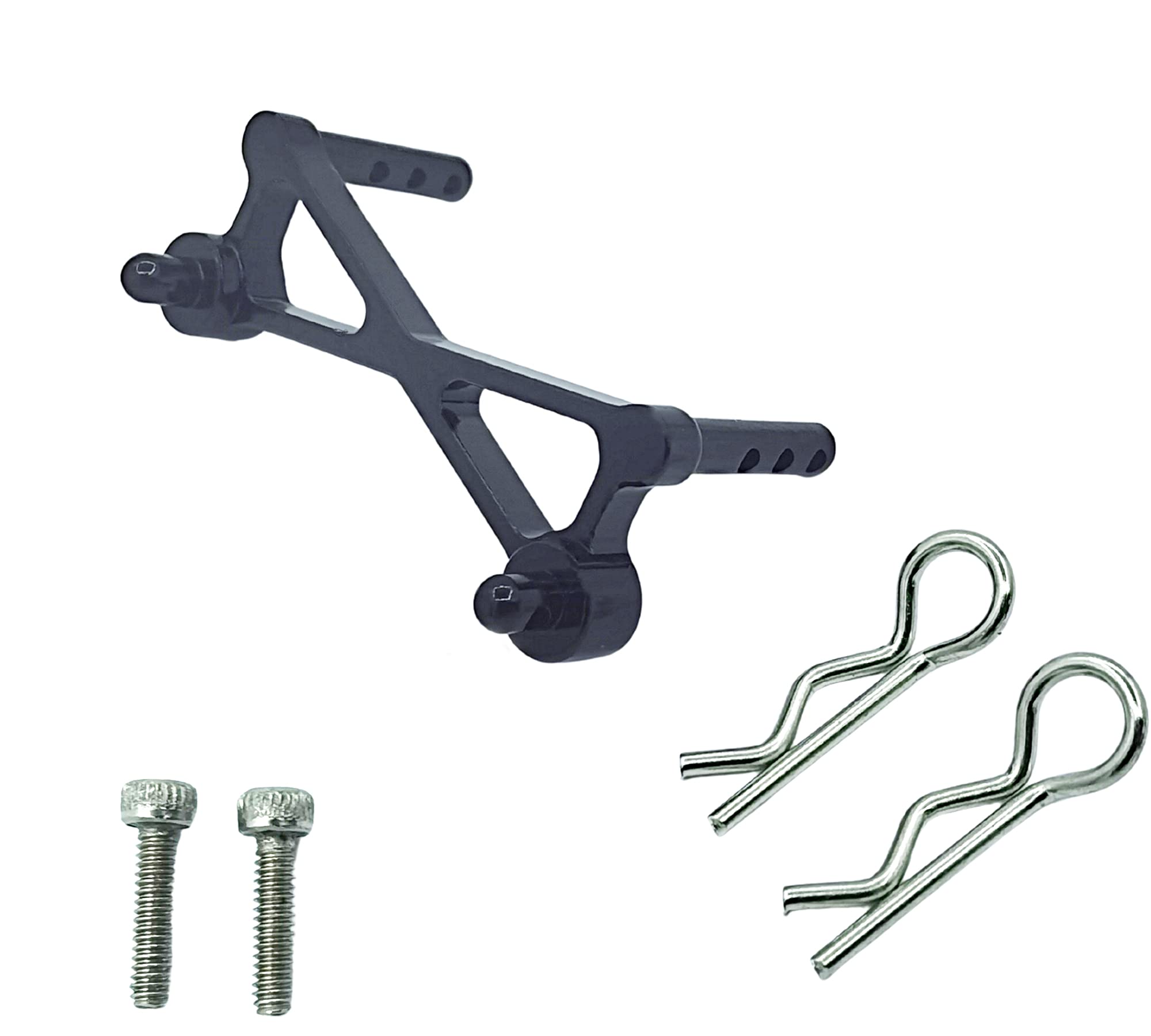 HOPLEX RC Car Body Mount Shell Post Durable Aluminum Alloy Body Mount Shell for or 1/24 Axial SCX24 C10 RC Car Upgrade Accessorie