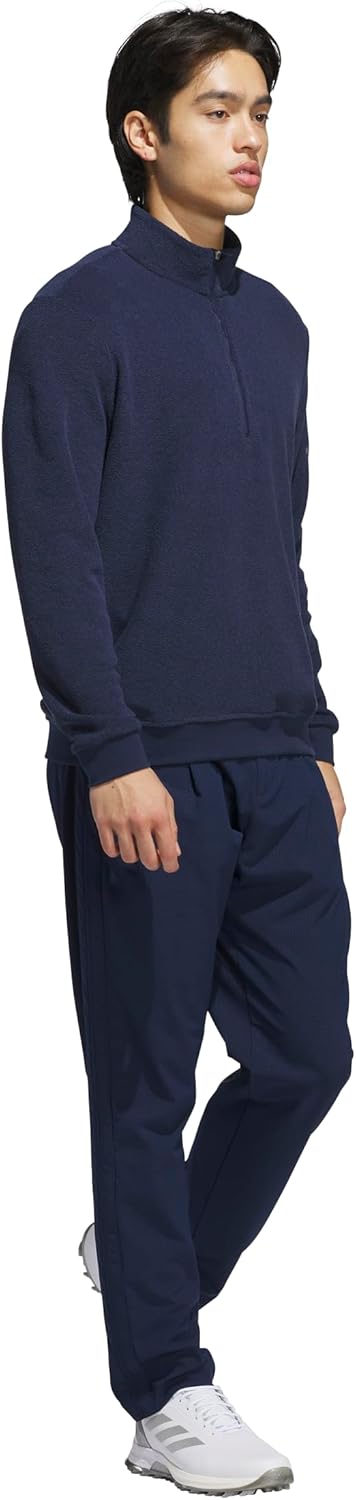 adidas Men's Ultimate365 Terry Cloth Quarter-Zip Pullover