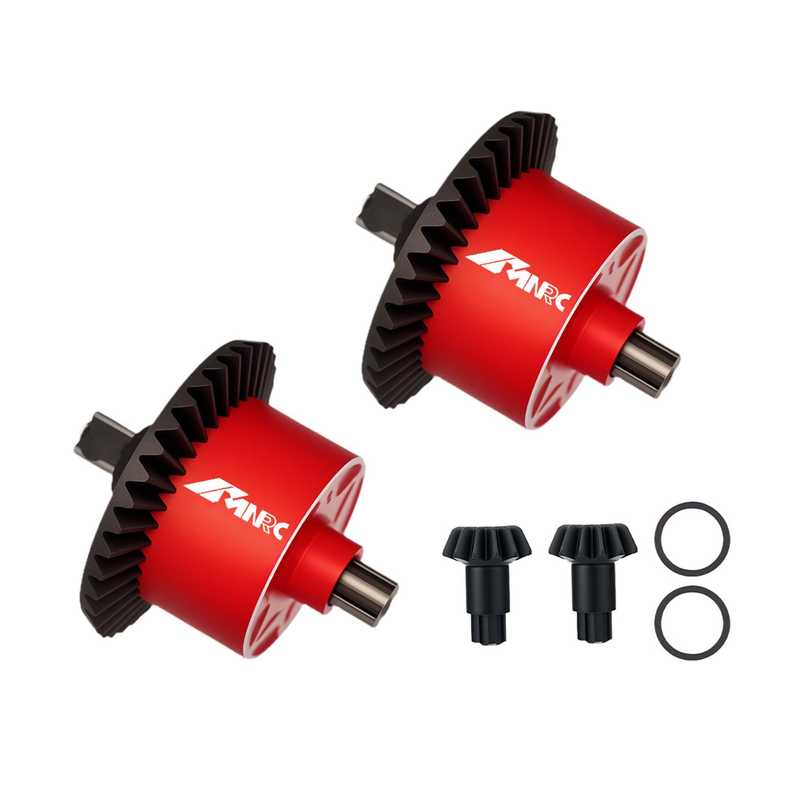 NMNRC 2PCS 37T 13T Gear Differential Diff for Arrma 1/10 Senton Vorteks Granite Bigrock 3S BLX Typhon Infraction 550 Mega Kraton Outcast 4S BLX