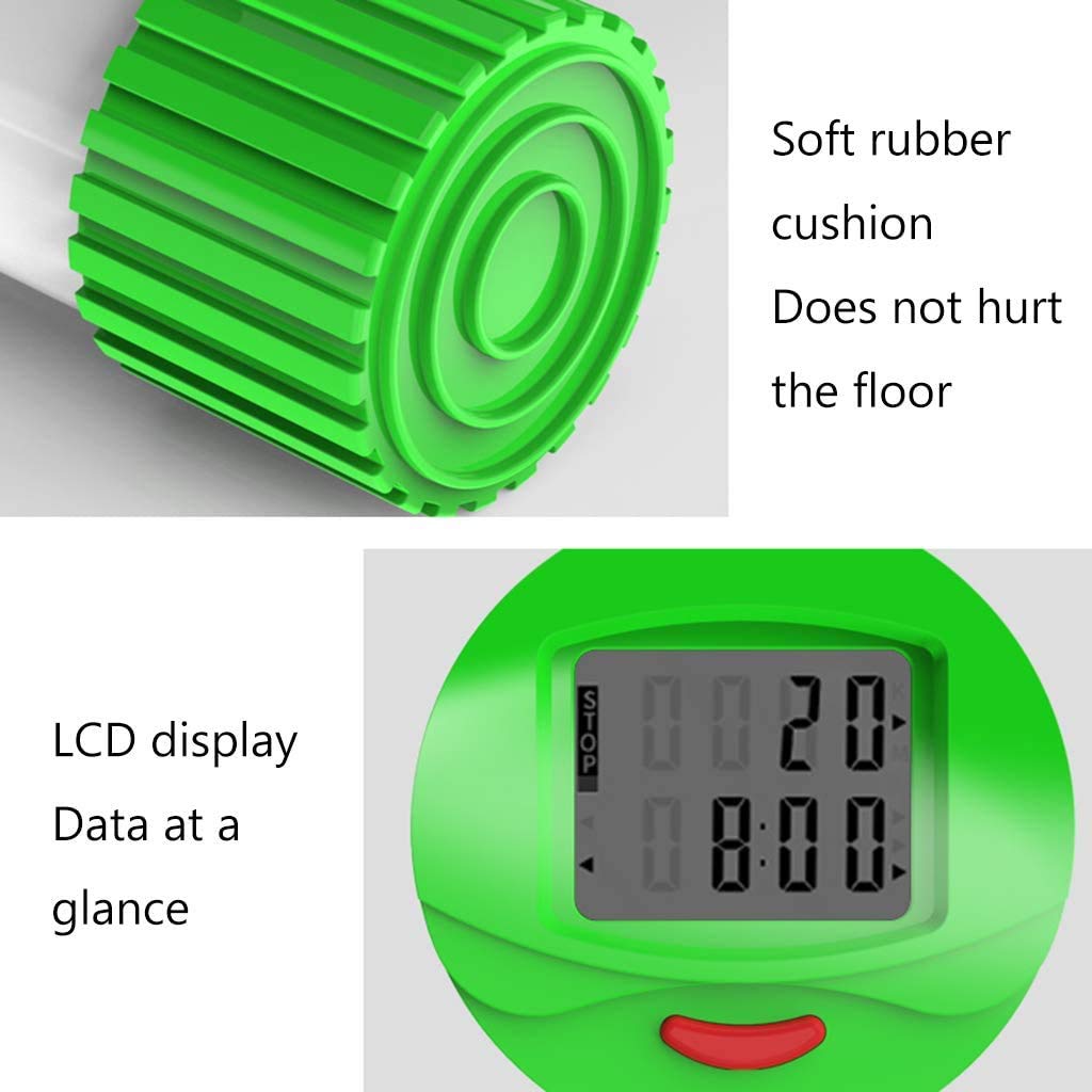 Stepper per corrimano, Muto Domestico Pieghevole con Display a LED Dimagrante Belle Gambe Sollevamento dell'anca Attrezzatura Multifunzionale per Uomo Donna