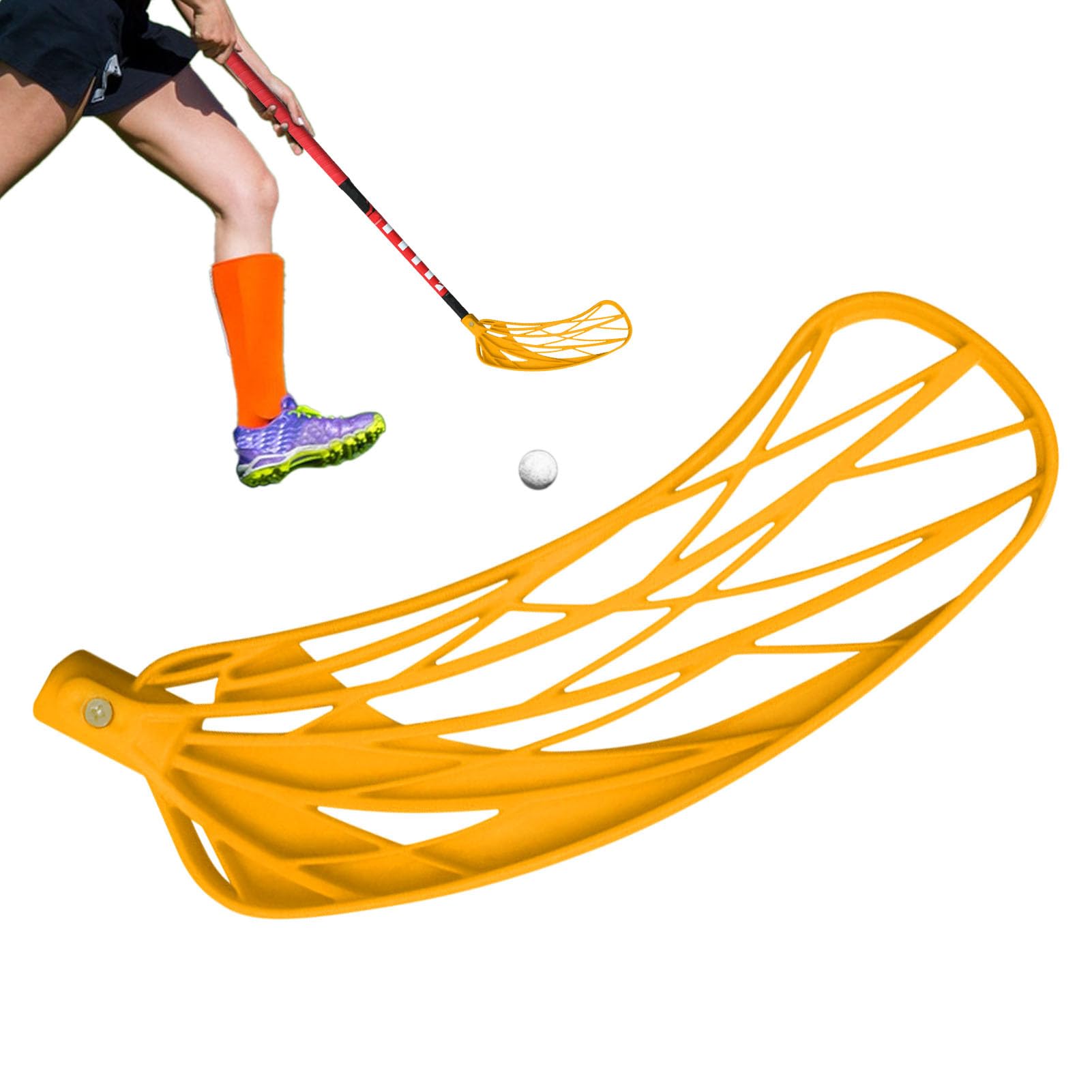 Generisch Tête de hockey de Floorball - Équipement d'entraînement pour adolescents - Tête de floorball avec design robuste et ergonomique pour les amis et les amoureux