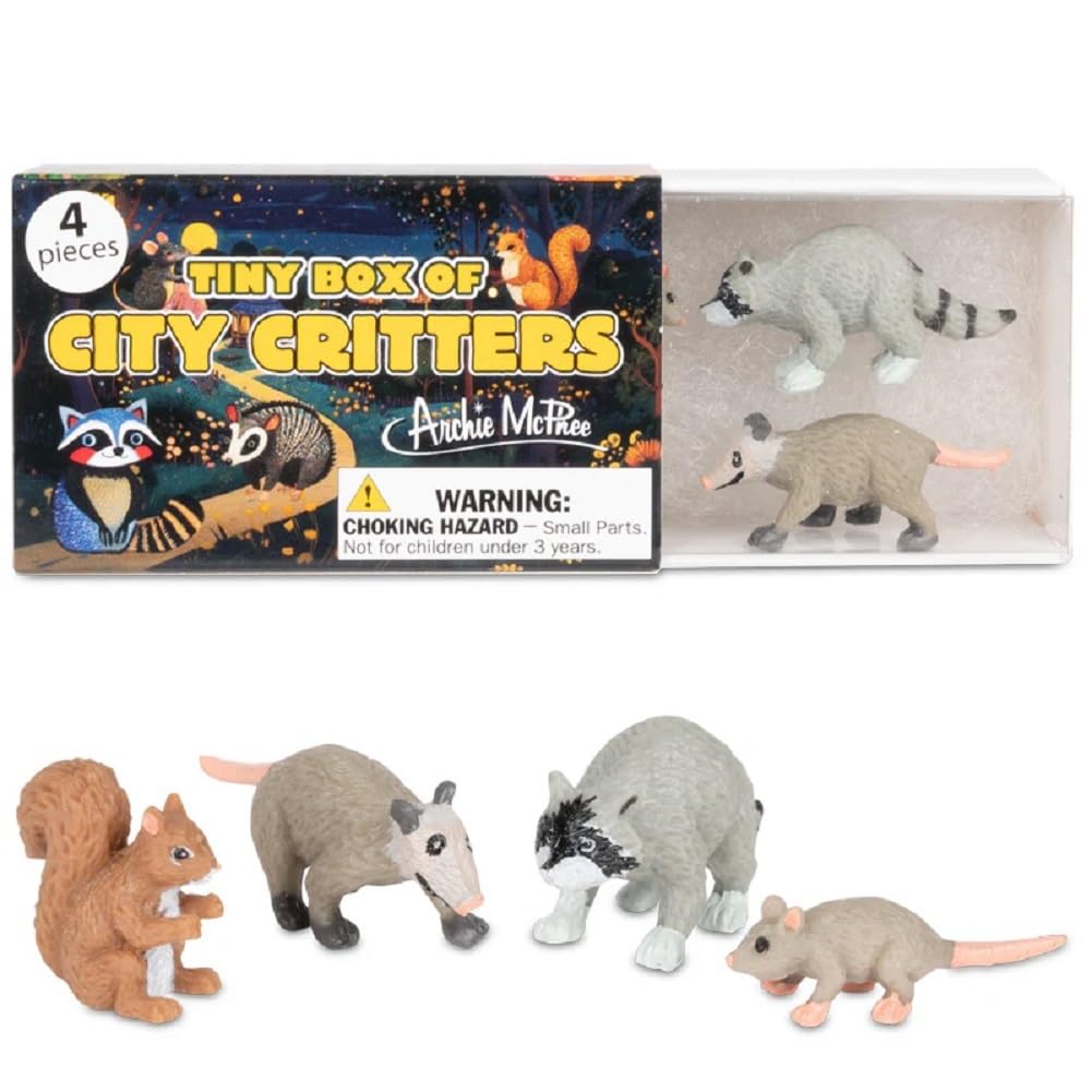 Amazon.com: Archie McPhee Tiny Box of City Critters Novelty Mini