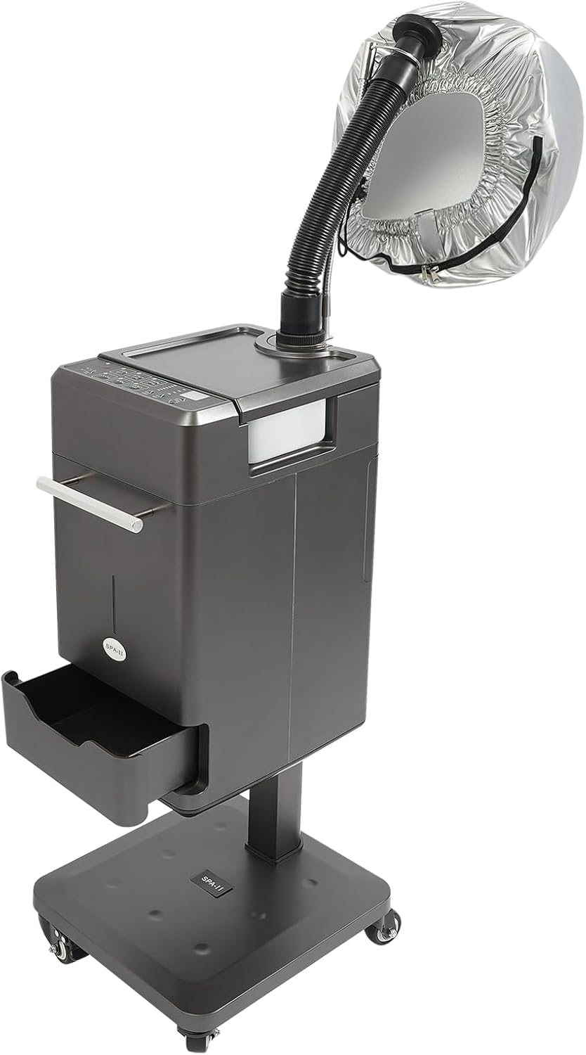 Freestanding Professional Nano Hair Steamer, Portable...