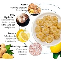 Vista 3 de Big Foot Himalaya Salt Candy (paquete de 12) (limón jengibre)