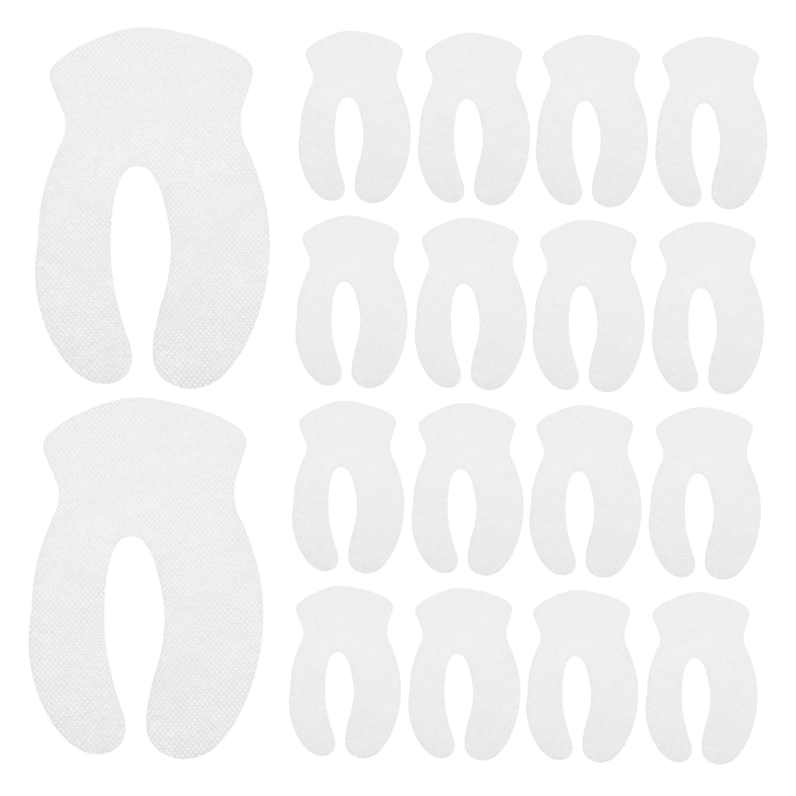 Mikinona 200pcs Beauty Salon Mask Eye Pads Deep Moisturizing Spa Face Mask for Women