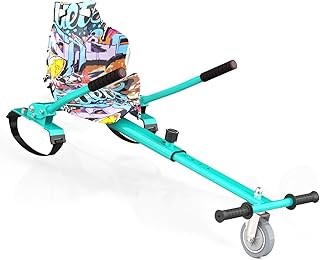 Hoverkart Hoverboards Sitz Gokart für 6.5-10 Zoll Hoverboards Self-Balancing Scooters für Erwachsener und Kind