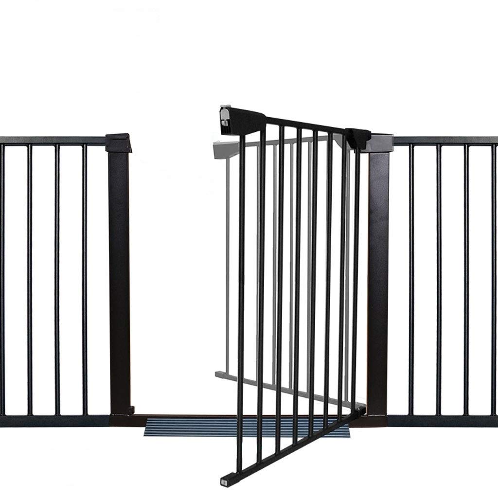 Porte de sécurité à pression en métal robuste pour escalier et grands chiens H91cm