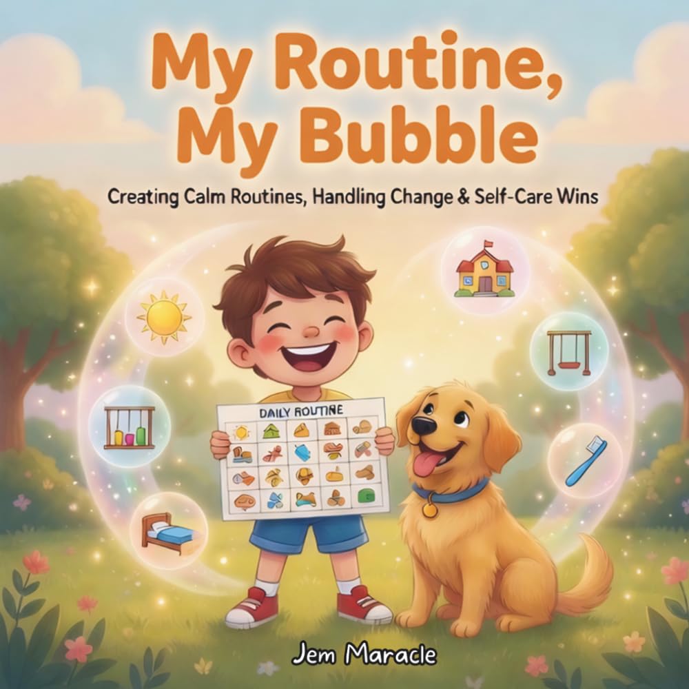 My Routine, My Bubble: Creating Calm Routines, Handling Change & Self-Care Wins – A Rhyming Guide for Kids with Autism: 5 (Safe Bubble Adventures)