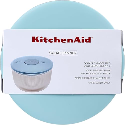 Miniatura 4 de KitchenAid Centrifugadora de ensalada universal, 7.43 cuartos de galón, Mineral Water