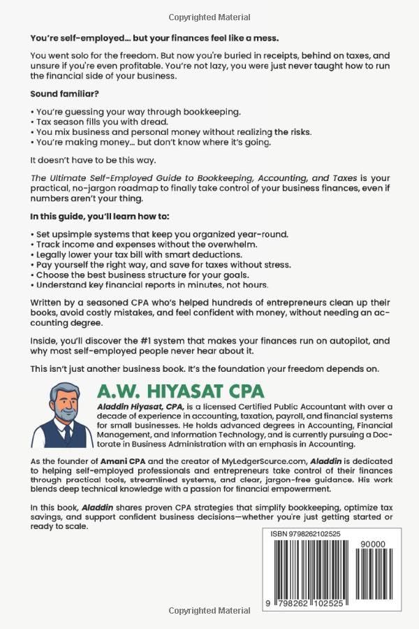 The Ultimate Self Employed Guide to Bookkeeping, Accounting, and Taxes: Proven CPA Strategies to Organize Your Finances, Maximize Deductions, and Grow ... Finance & Tax for Small Business Owners) - Image 2