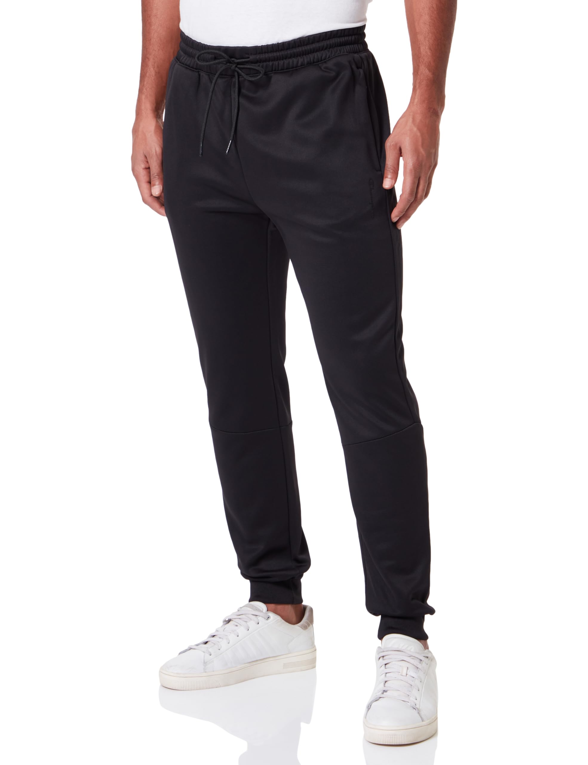 ChampionMen's Legacy Authentic Pants-Script Logo Storm Fleece Rib Cuff Sweatpants