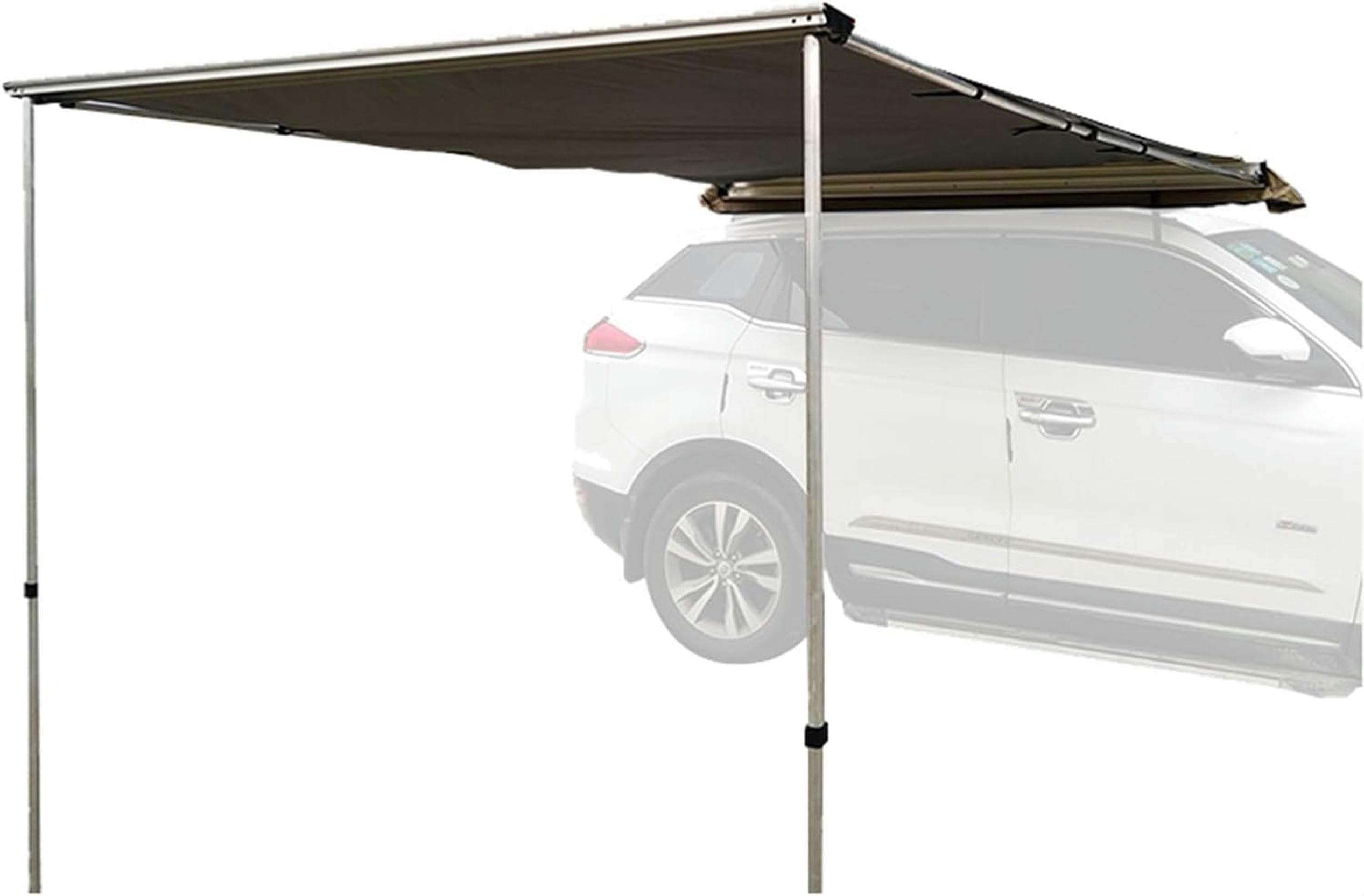 Auvent coulissant pour véhicule SUV et camping-car ajustable avec pare-soleil de tente