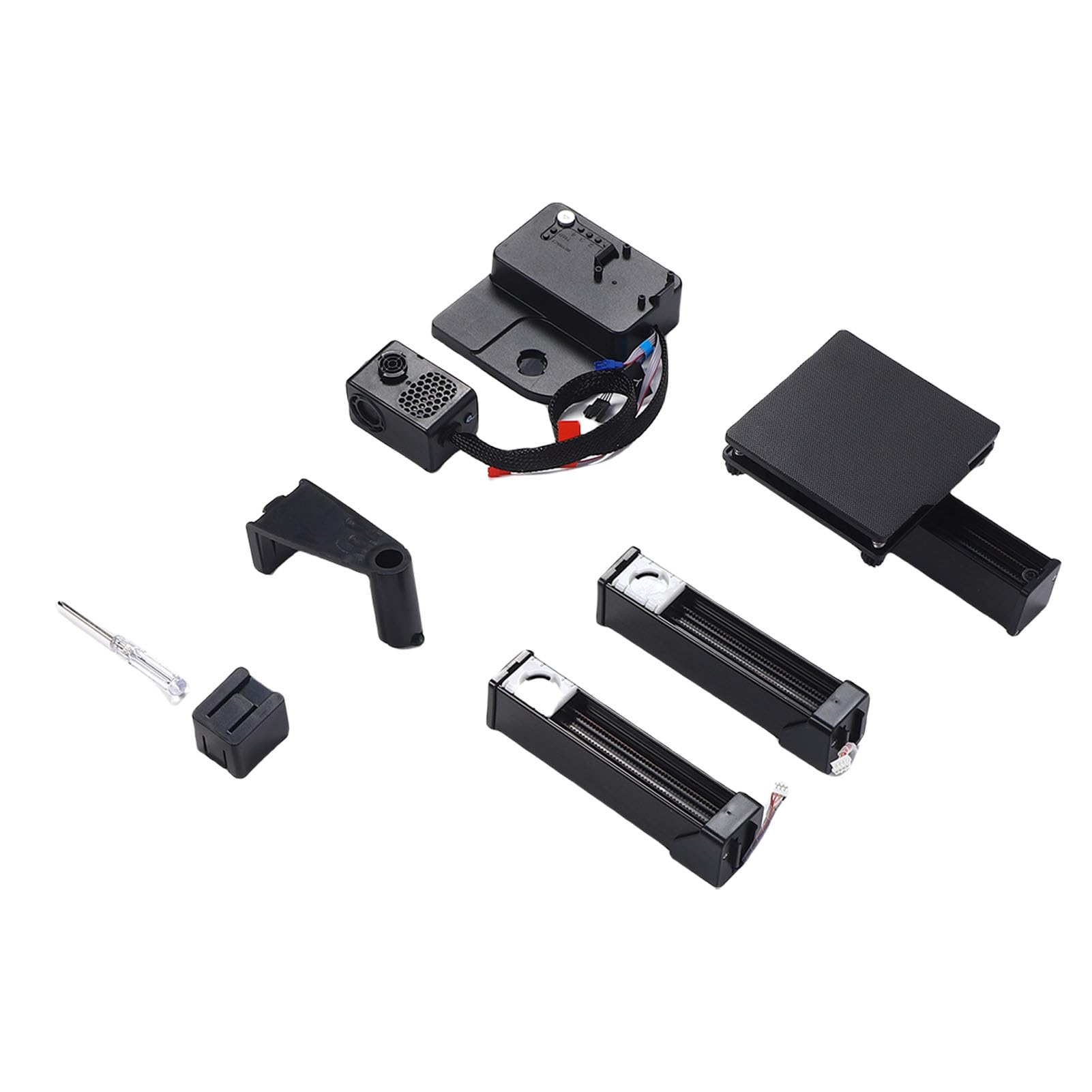 SEAFRONT Stampante 3D Portatile Mini Macchina da Stampa 3D Compatta per Principianti con Software di Affettatura Easyware Affettatura Automatica per Principianti Studenti Hobbisti (Spina europea)