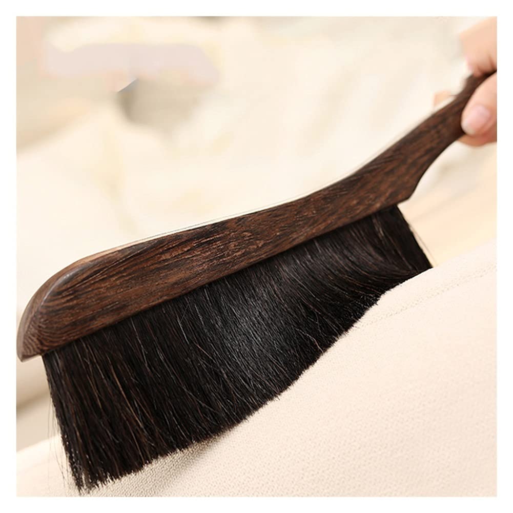 Cepillos de limpieza de escobas de mano Broom de la mano, cerdas suaves, cepillo de espolvoreado for limpiar muebles for el hogar Oficina de hotel de la oficina de la oficina del automóvil con el plum