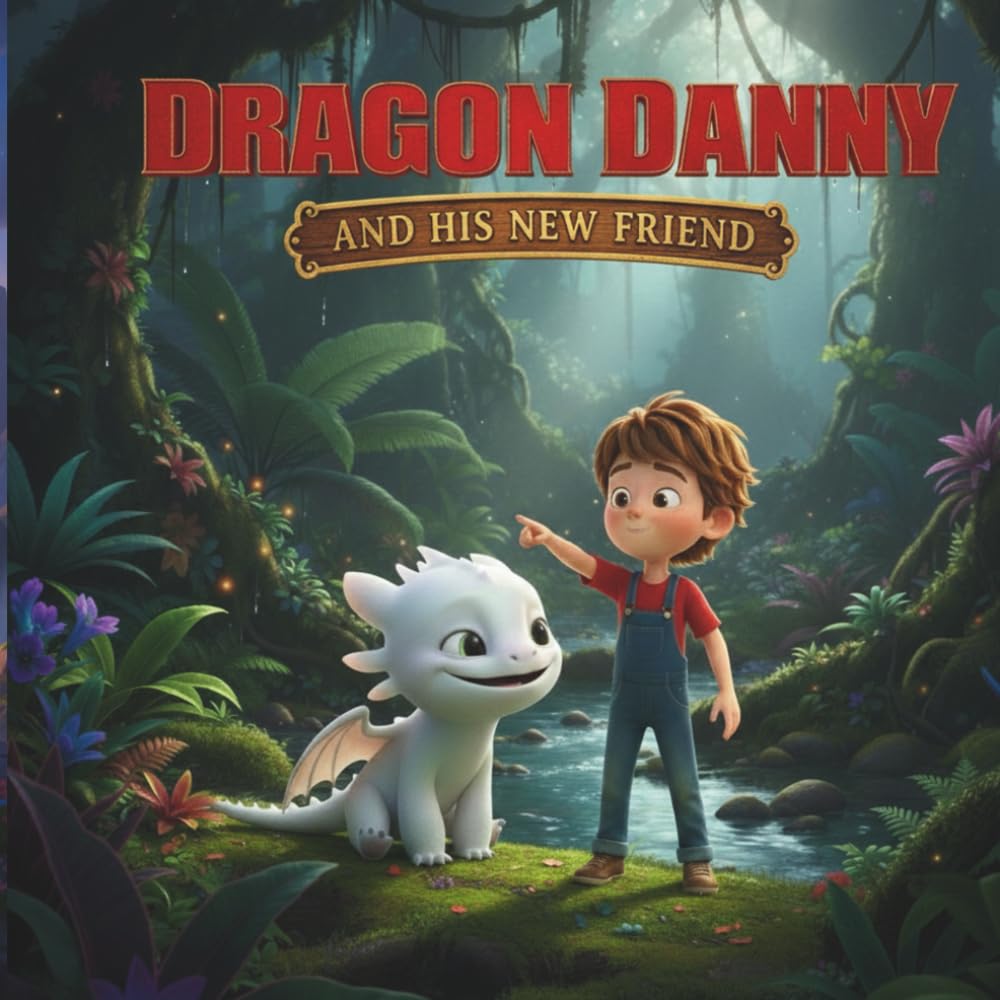 DRAGON DANNY AND HIS NEW FRIEND: A Cute Dragon Friendship Story for Kids
