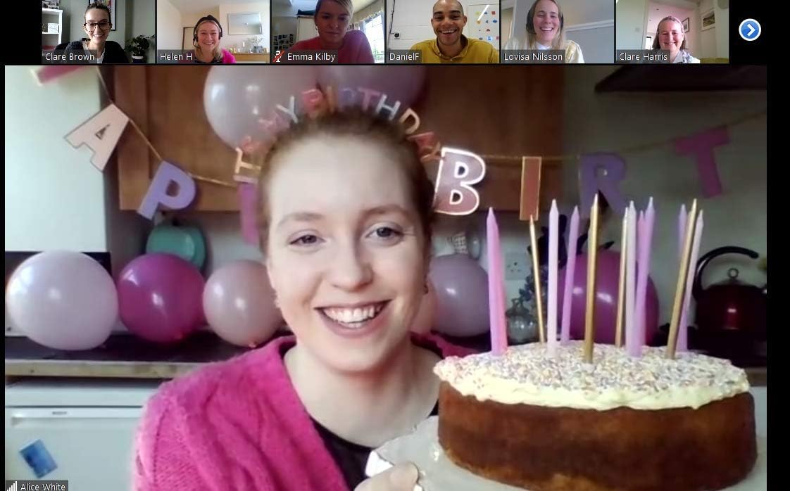 Talking Tables 3 metres (10ft) Rose Gold Happy Birthday Garland - Premium Bunting - Ideal for kids or Adults Birthdays, Multi Coloured