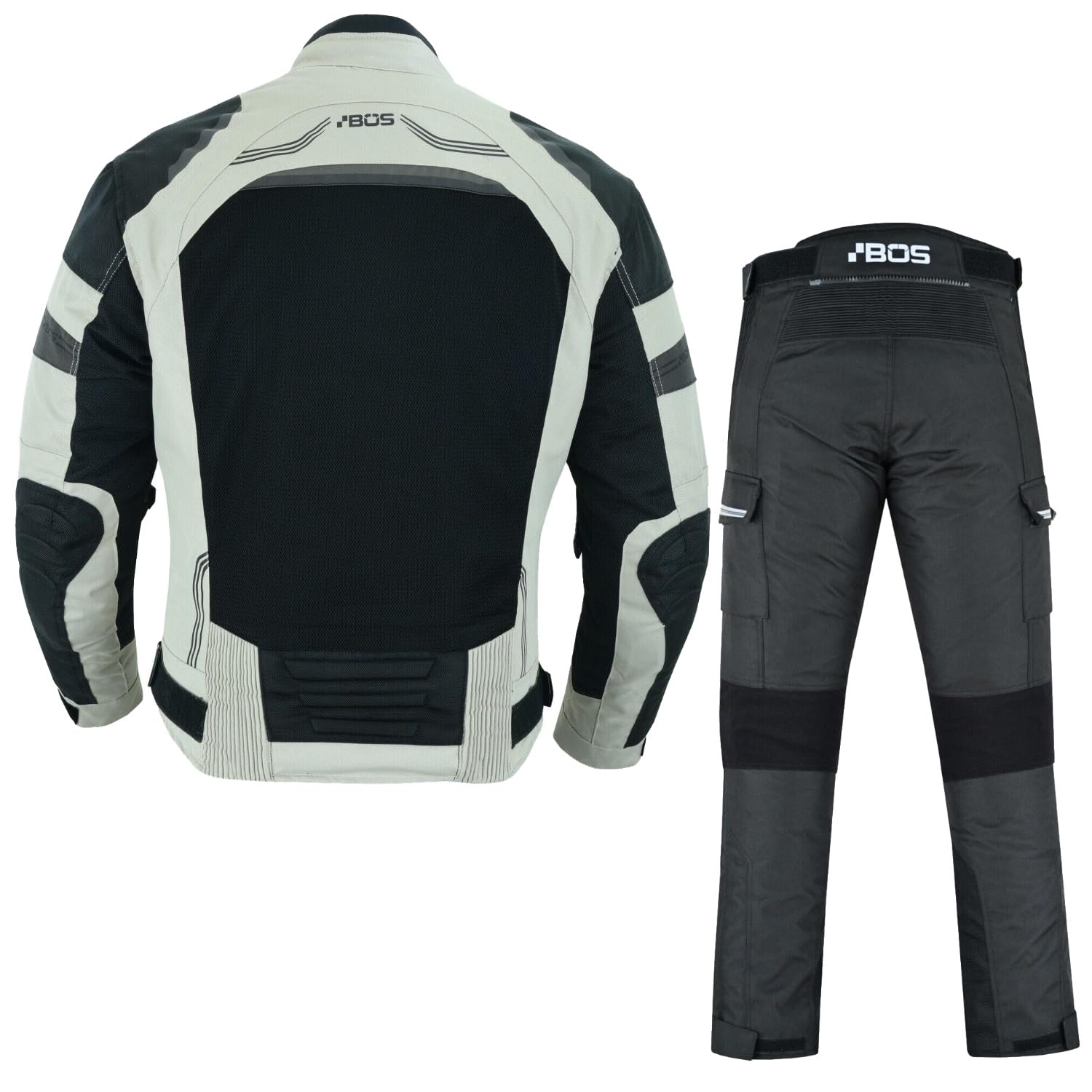 Motorrad Textil Anzug für Herren – Sommer Jacke und Hose, 2-Teiler,Herren Motorrad Textil kombi,Motorrad Sommer Jacke und Hose,Biker Motorrad Kombi
