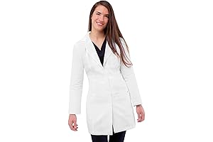 Women's White Lab Coat: A Pocket of Protection and Comfort