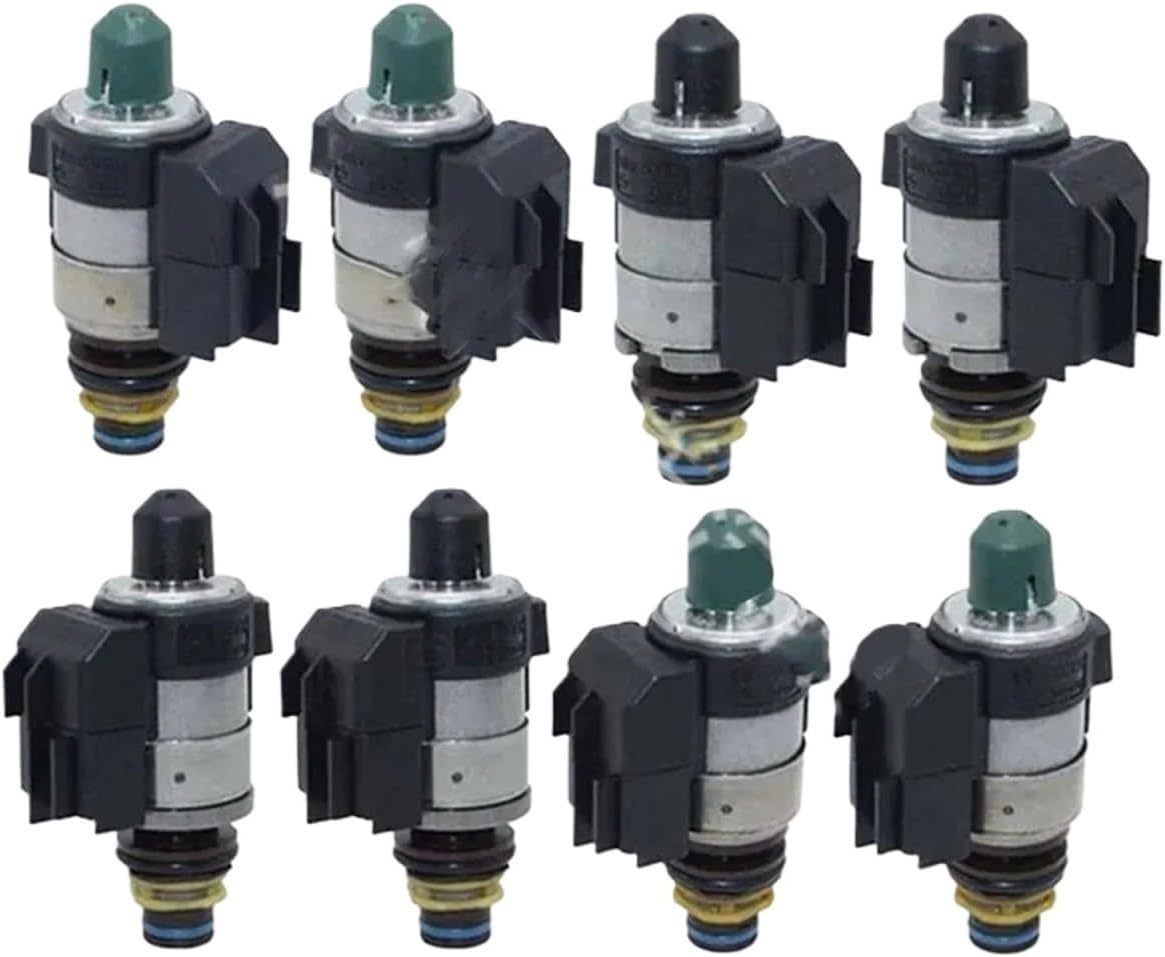 8Pcs 722.9 0260130035 0260130034 Gearbox Solenoid Valve Assembly Compatible With Mercedes 7-Speed Wave Box