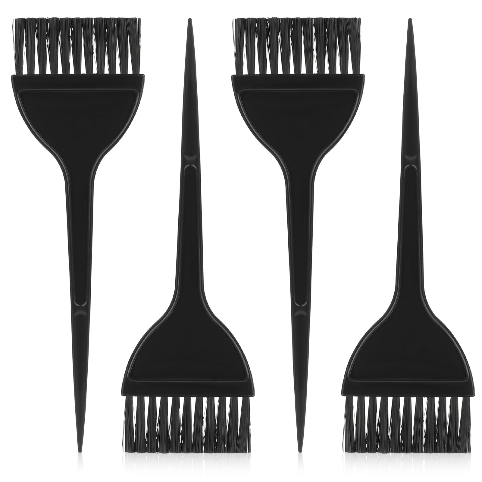 4 Pcs Hair Salon Tools - Coloring Brush & Comb Kit, Dye Applicator for Home DIY Dyeing