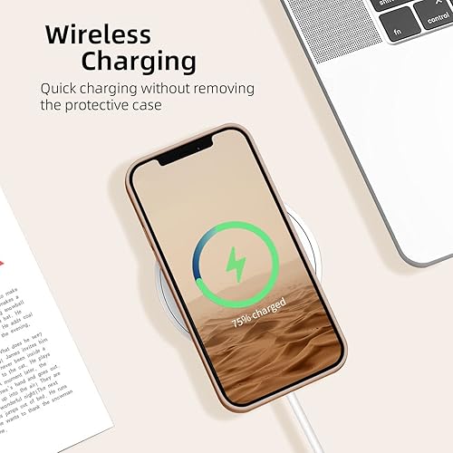 Miniatura 6 de Ownest Funda compatible con iPhone 13 y iPhone 14 de 6.1 pulgadas con silicona delgada a prueba de golpes, funda protectora para iPhone 13iPhone 14