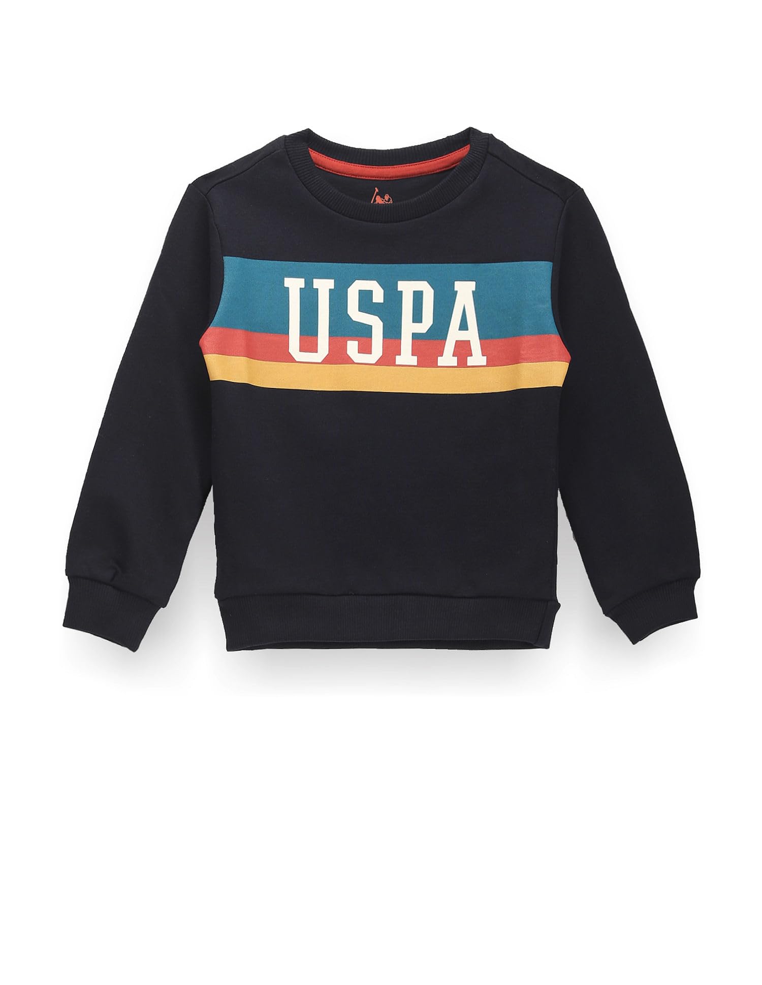 U.S. POLO ASSN. Kids Regular fit Cotton Crew Neck Sweatshirts-picture-28