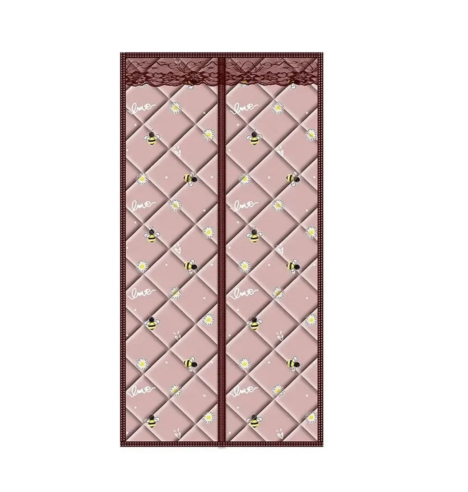 LuoAXINN Thermal Door Curtain Winter Thicken Windproof Cotton Door Curtain Waterproof and Coldproof Magnetic Screen Insulation Warmth Partition Curtains(03,100x200cm)