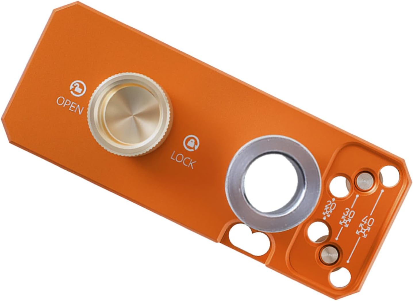 Aluminum Profile Drill Guide, Sturdy Construction Aluminum Profile Drilling Jig with Wide Compatibility, Enhanced Aesthetics, Easy to Use, for 2020/2040/3030/3060