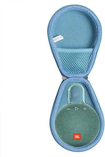 Miniatura 17 de Hermitshell Funda rígida de viaje para JBL Clip 4 / JBL Clip 5, mini altavoz Bluetooth portátil (Squad)